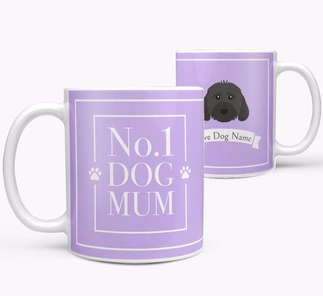 Personalised 'No.1 Mum' Mug from your {breedFullName}